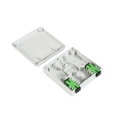 86*86m m mini 2 caja montada en la pared de la terminación de la fibra óptica de la base FTTH