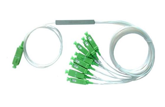 Divisor del PLC de la fibra óptica del conector del SC UPC APC de FTTH 1x2 1x4 1x8 1x16