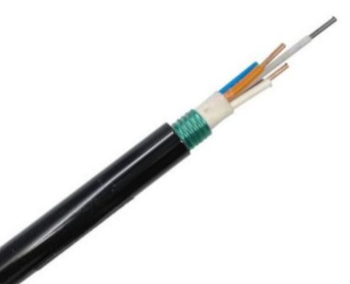 El cable de fribra óptica acorazado de GYXTW mecanografía el cable directo del entierro