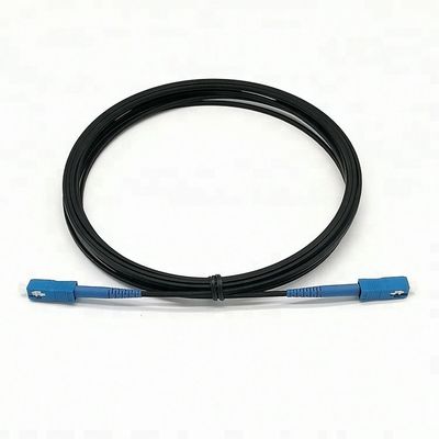 1 cordón de remiendo de la fibra óptica del cable de descenso del SC de la base FTTH