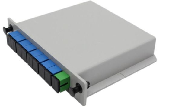 Divisor del PLC de la fibra óptica del UPC de la PC del SC APC del acoplador del ABS 1*8