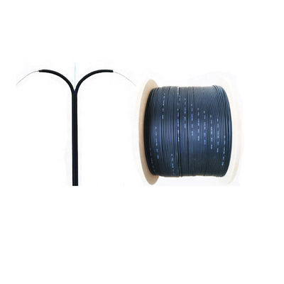 Cable de fribra óptica del solo modo de la base del cable de descenso de G657A FRP FTTH 2