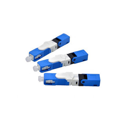 Conector óptico del solo modo de SC/UPC SC/PC para el cable de descenso de FTTH