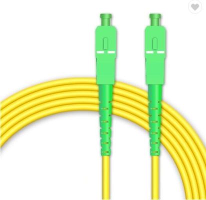 SC/APC al cable de fribra óptica a una cara del solo modo LSZH de SC/APC