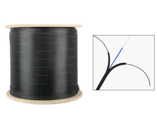 1 cable de fribra óptica interior del solo modo de la base FTTH con la chaqueta de LSZH