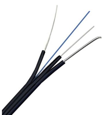 Mensajero Fiber Optic Cable de G657A FTTH con la chaqueta de LSZH