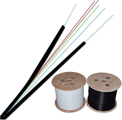 Cable unimodal de la fibra de la chaqueta al aire libre del HDPE para FTTH
