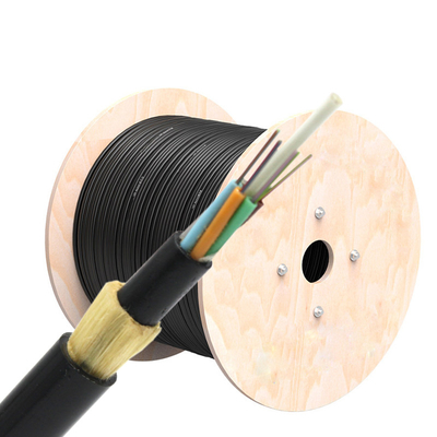 Todo el del dieléctrico metro de la base GYFTY del cable de fribra óptica 48 del metal FOC no