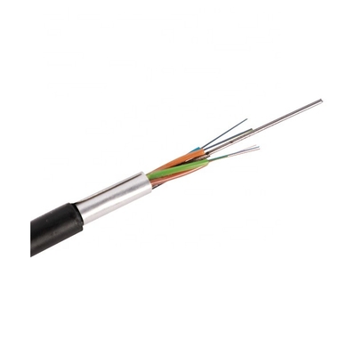 4-144 modo multi del solo modo del cable de fribra óptica de la base GYTA al aire libre