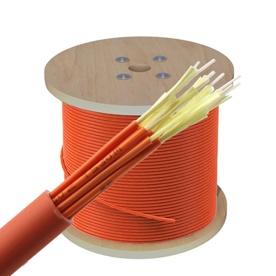 12 24 cables de fribra óptica interiores con varios modos de funcionamiento de la rama GJBFJH de la base