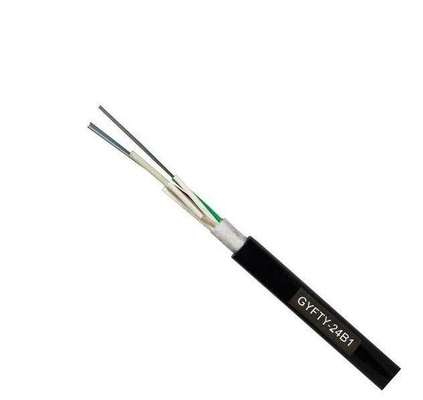 Solo modo al aire libre G652D FRP 12 24 48 cable de fribra óptica GYFTY de 96 bases