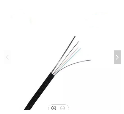 1 2 4core al aire libre interiores FTTH caen el cable de fribra óptica unimodal del cable GJYXCH