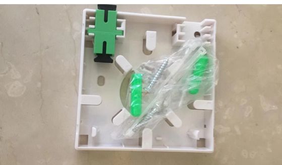 86*86m m mini 2 caja montada en la pared de la terminación de la fibra óptica de la base FTTH