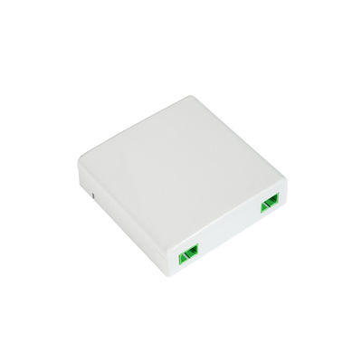 86*86m m mini 2 caja montada en la pared de la terminación de la fibra óptica de la base FTTH