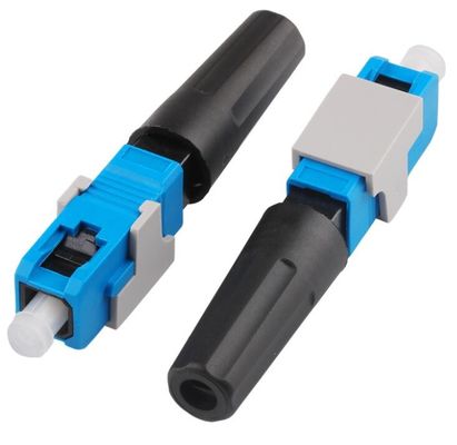 Conector rápido de la fibra óptica del SC LC UPC APC de FTTX