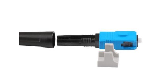 Conector rápido de la fibra óptica del SC LC UPC APC de FTTX
