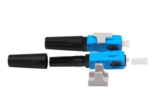 Conector rápido de la fibra óptica del SC LC UPC APC de FTTX