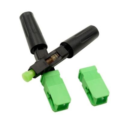 Conector rápido de la fibra óptica del SC LC UPC APC de FTTX
