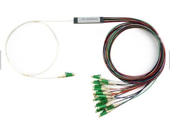Divisor del PLC de la fibra óptica del conector del SC UPC APC de FTTH 1x2 1x4 1x8 1x16