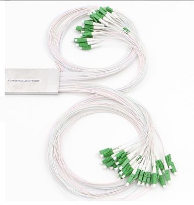 Divisor del PLC de la fibra óptica del conector del SC UPC APC de FTTH 1x2 1x4 1x8 1x16