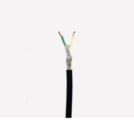 Cable de teléfono del alambre de descenso de la chaqueta 0.50m m del PVC LSOH