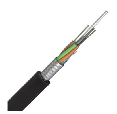 cable de fribra óptica acorazado subterráneo al aire libre GYTA de la base 6-288