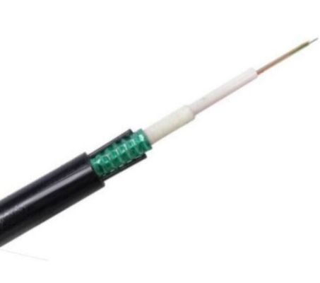 El cable de fribra óptica acorazado de GYXTW mecanografía el cable directo del entierro
