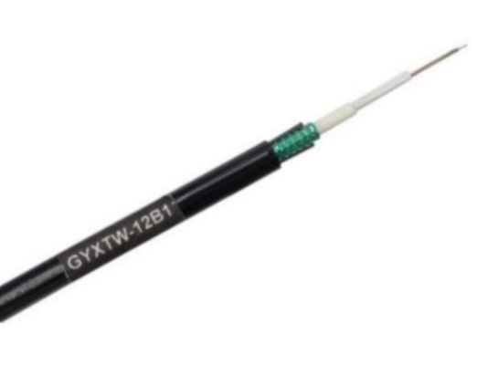 El cable de fribra óptica acorazado de GYXTW mecanografía el cable directo del entierro