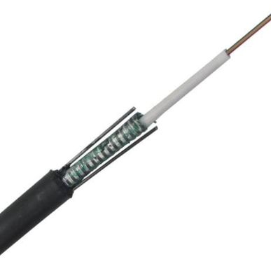 Machaque el cable de fribra óptica al aire libre de la base GYXTW de la flexibilidad 2-48 de la resistencia