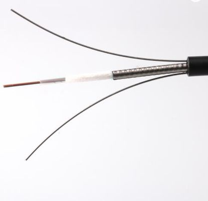 Machaque el cable de fribra óptica al aire libre de la base GYXTW de la flexibilidad 2-48 de la resistencia