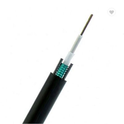 GYXTW acorazado cable de fribra óptica del solo modo de 2/4/6/8/12 bases