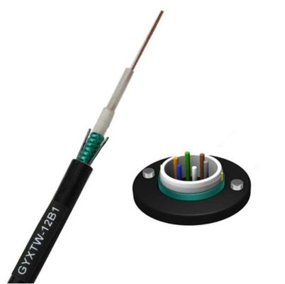 GYXTW G652D 2 4 6 8 16 24 cables de fribra óptica aéreos acorazados