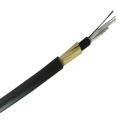 Cable de fribra óptica al aire libre del tubo GYXTW 4 de la base 8 de la base acorazada de centro de la base 12