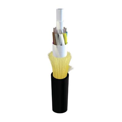 12 24 cables de fribra óptica de arriba impermeable de la base G652 ADSS