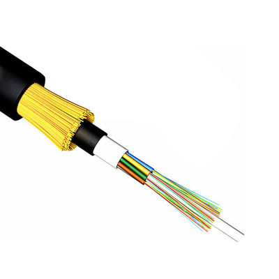 12 24 cables de fribra óptica de arriba impermeable de la base G652 ADSS