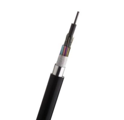 Cable de fibra óptica GYTA de los corazones acorazados al aire libre del cable 2-288