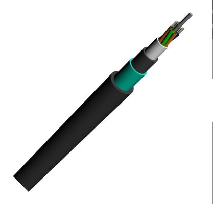 Cable de fibra óptica GYTA de los corazones acorazados al aire libre del cable 2-288