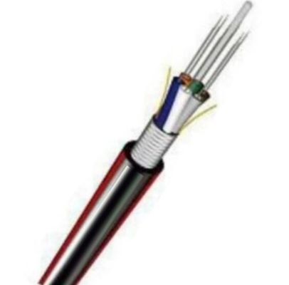 Cable de fribra óptica de 4 bases del solo modo GYTA/cable No-acorazados al aire libre ópticos de la comunicación