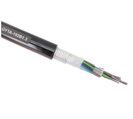 Cable de fribra óptica de alta resistencia de alta calidad del entierro del cable de fribra óptica de GYTA