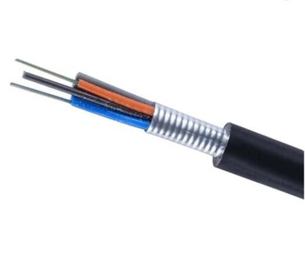 Cable de fribra óptica de acero del miembro de fuerza central de la fibra óptica g652 de GYTA