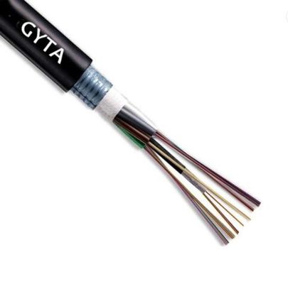 Chaqueta 24 de GYTS GYTA G657 PE 36 38 cable óptico de la fibra al aire libre de 48 bases