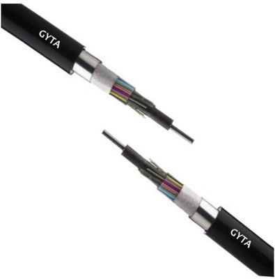 Chaqueta 24 de GYTS GYTA G657 PE 36 38 cable óptico de la fibra al aire libre de 48 bases
