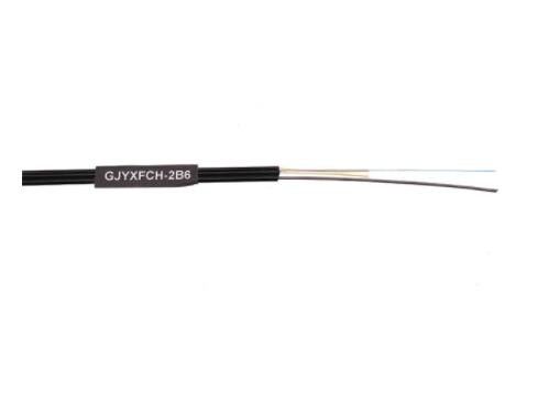 tipo cable del arco de 1260nm-1650nm FRP de descenso aéreo de FTTH