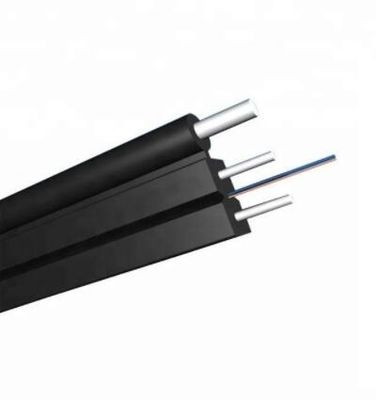 Cable de fribra óptica del descenso de la base el 1KM FTTH de GJYXFCH G657A SM 1