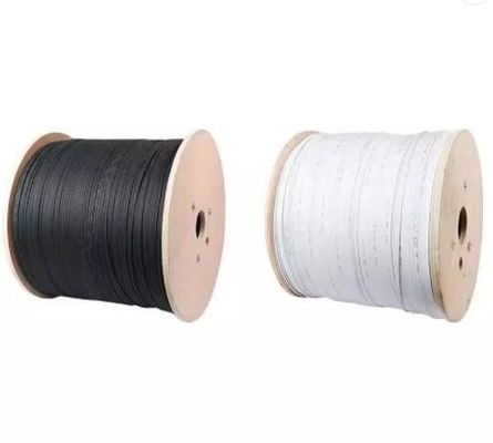 Mensajero de acero autosuficiente Wire FRP G657 4 1 2 cable de descenso de la base FTTH