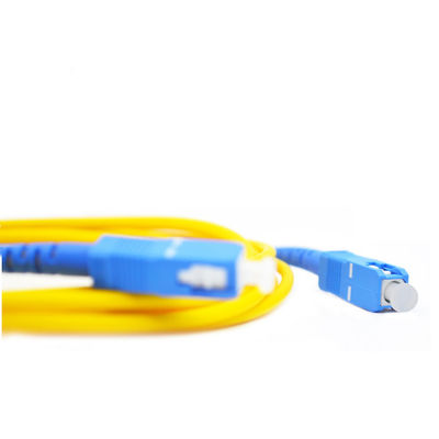 Puente SC/UPC de FTTH a SC/UPC cordón de remiendo de la fibra del solo modo de 1 cordón