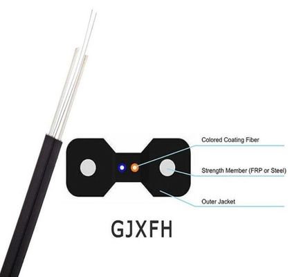 La base 4 del solo modo 2 quita el corazón al cuadro interior 8 cable de fribra óptica de FTTH
