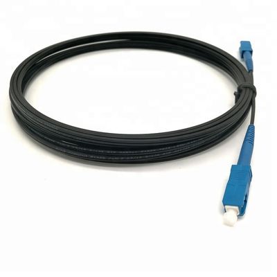 1 cordón de remiendo de la fibra óptica del cable de descenso del SC de la base FTTH