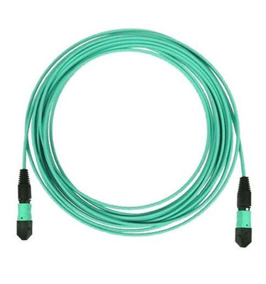 Base acorazada Fc Mpo/Pc Mtp del duplex 8 al cordón de remiendo de la fibra óptica Mpo-Lc