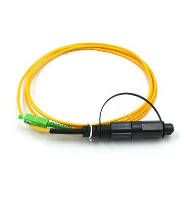 Cordón de remiendo de la fibra óptica del SC APC